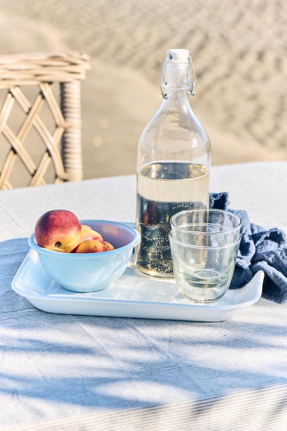 Botella de Cristal c/Tapón Hermético de Cerámica – 1L - Imagen 2