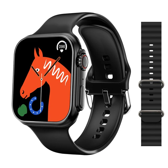 Reloj inteligente Smartwatch TW 18 Ultra Multi-funcional - Correa Negra - Imagen 2