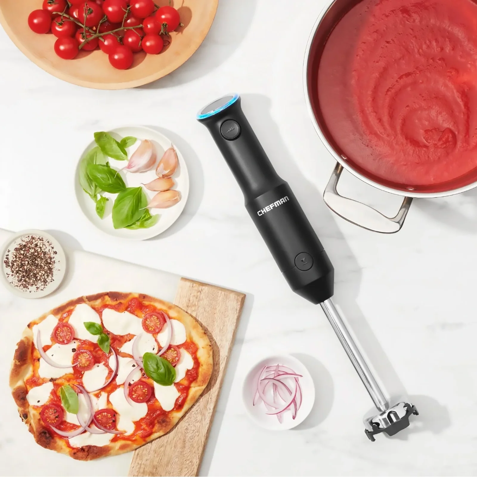 Batidora de Inmersión Chefman Inalámbrica RJ19-R1-MX - Imagen 3