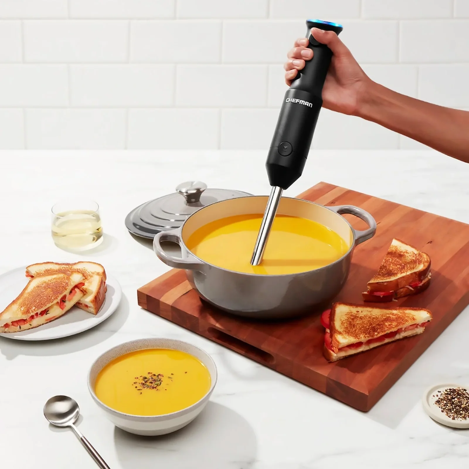 Batidora de Inmersión Chefman Inalámbrica RJ19-R1-MX - Imagen 4