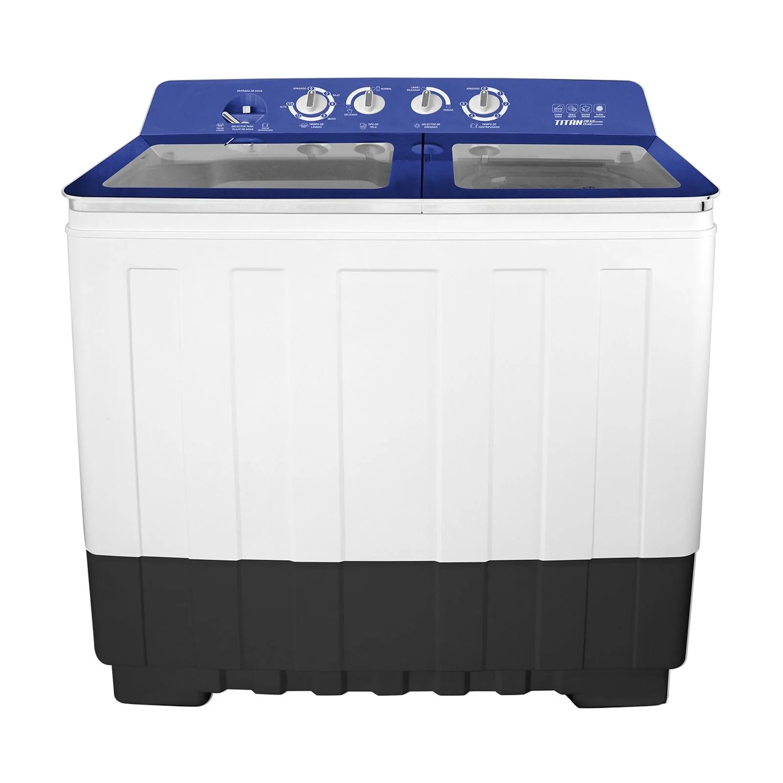 Lavadora Semiautomática Dace 28 Kilos Doble Tina Carga Superior Blanca LS28131PCBA