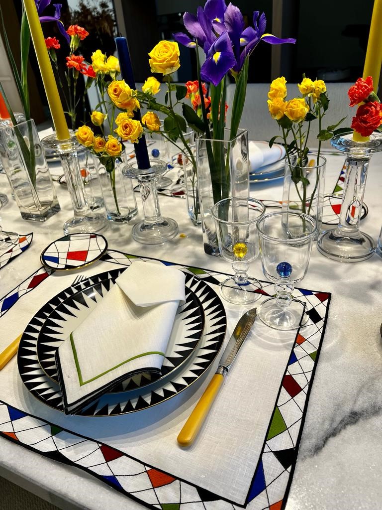 Mantel Individual de Lino Miró